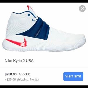 Men’s Kyrie 2 USA basketball shoes